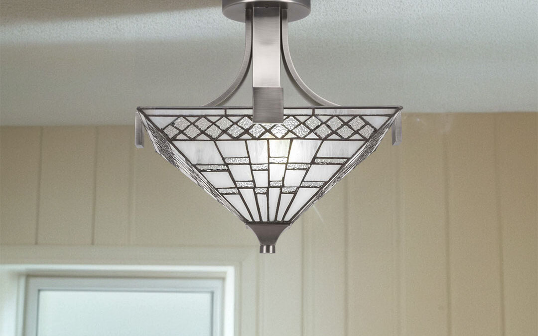 Semi-Flush Ceiling Light